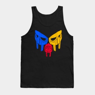 three colors of doom mask Tank Top